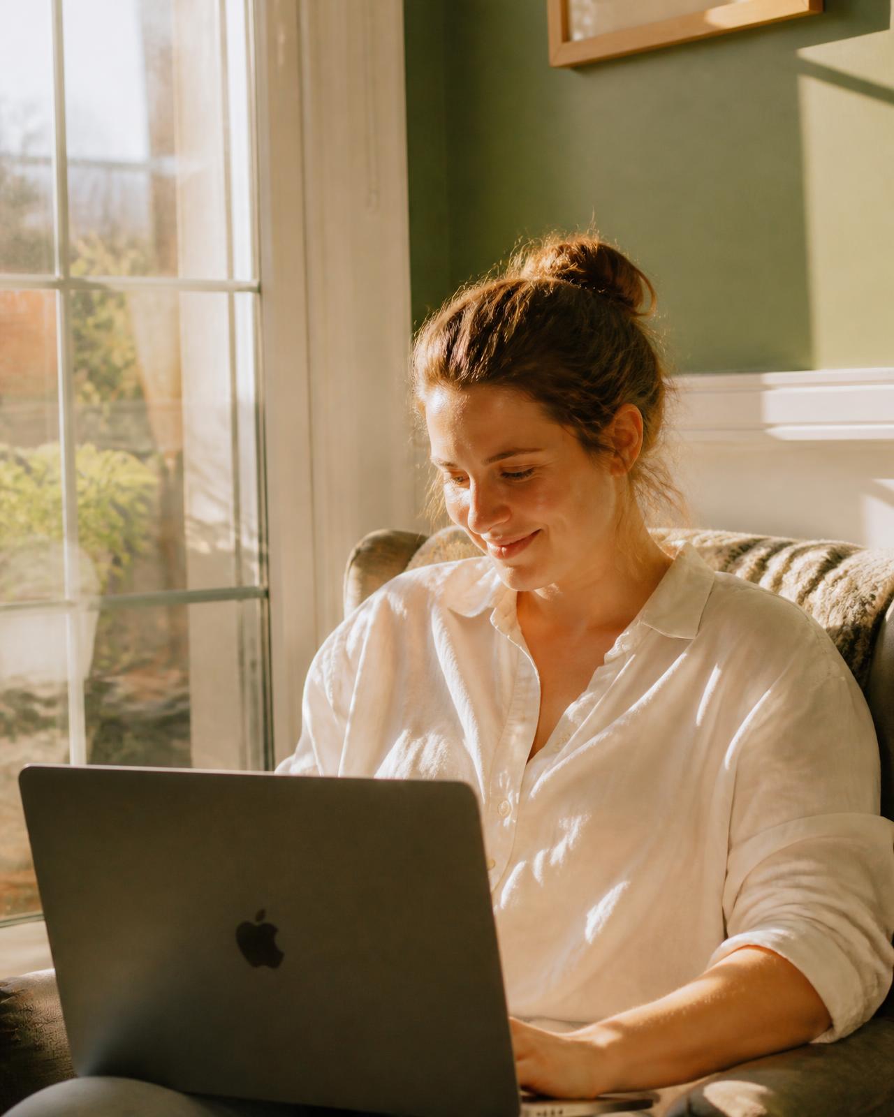 Sessão de psicoterapia online acolhedora